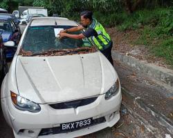 PEMERIKSAAN ADUAN BERKAITAN (HALANGAN KENDERAAN TERBIAR)