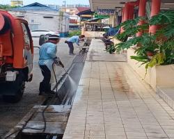 PEMBERSIHAN GERAI-GERAI MBS