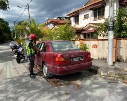 PEMERIKSAAN ADUAN BERKAITAN (HALANGAN KENDERAAN TERBIAR)