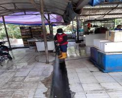 KERJA-KERJA PEMBERSIHAN PASAR-PASAR AWAM