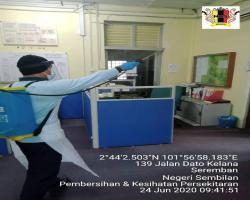 DISINFEKSI KAWALAN NOVEL CORONAVIRUS COVID -19