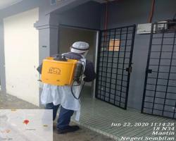 DISINFEKSI KAWALAN NOVEL CORONAVIRUS COVID -19