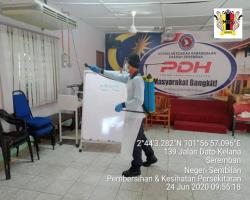 DISINFEKSI KAWALAN NOVEL CORONAVIRUS COVID -19