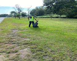 KERJA - KERJA PEMBERSIHAN JALAN JKR