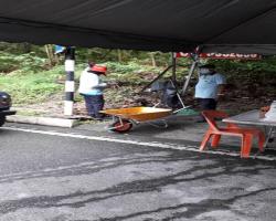 PEMBERSIHAN LONGKANG DI JALAN - JALAN JKR