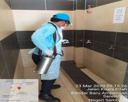 DISINFEKSI KAWALAN NOVEL CORONAVIRUS COVID -19