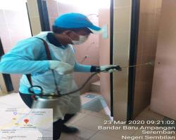 DISINFEKSI KAWALAN NOVEL CORONAVIRUS COVID -19