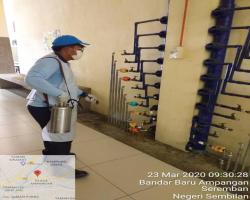 DISINFEKSI KAWALAN NOVEL CORONAVIRUS COVID -19