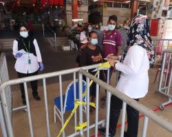 OPERASI PEMERIKSAAN SUHU & PEMATUHAN PEMAKAIAN PPE