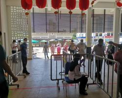 OPERASI PEMERIKSAAN SUHU & PEMATUHAN PEMAKAIAN PPE