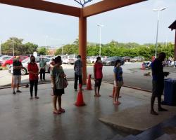 OPERASI PEMERIKSAAN SUHU & PEMATUHAN JARAK SOSIAL