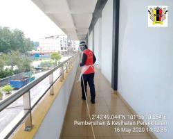 PEMBERSIHAN DAN DISINFEKSI KAWALAN NOVEL CORONAVIRUS COVID -19