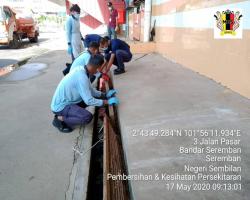 PEMBERSIHAN MENYELURUH PASAR BESAR SEREMBAN 
