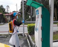 PEMBERSIHAN DAN DISINFEKSI KAWALAN NOVEL CORONAVIRUS COVID -19