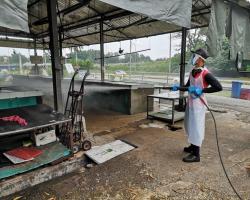 PEMBERSIHAN DAN DISINFEKSI KAWALAN NOVEL CORONAVIRUS COVID -19 