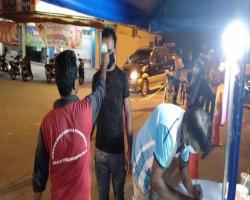 pemantauan & pematuhan SOP  pasar malam 