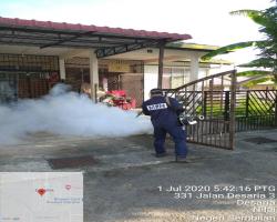 AKTIVITI KAWALAN DEMAM DENGGI DALAM KAWASAN MBS