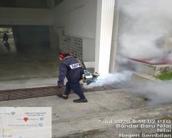 AKTIVITI KAWALAN DEMAM DENGGI DALAM KAWASAN MBS