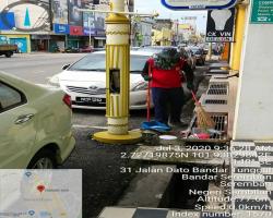 KERJA-KERJA PEMBERSIHAN JALAN JKR