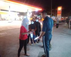 pemantauan & pematuhan SOP  pasar malam 