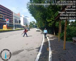 KERJA-KERJA PEMBERSIHAN JALAN JKR