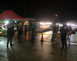 PEMANTAUAN SITUASI  KEADAAN DI PASAR MALAM