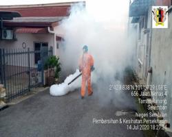 AKTIVITI KAWALAN DEMAM DENGGI DALAM KAWASAN MBS