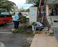 KERJA - KERJA PEMBERSIHAN LONGKANG