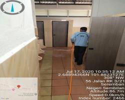 KERJA-KERJA PEMBERSIHAN TANDAS AWAM