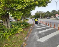KERJA-KERJA PEMBERSIHAN JALAN JKR