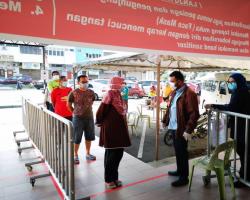 OPERASI PEMERIKSAAN SUHU & PEMATUHAN PEMAKAIAN PPE