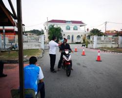 OPERASI PEMERIKSAAN SUHU & PEMATUHAN JARAK SOSIAL