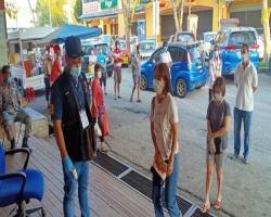 OPERASI PEMERIKSAAN SUHU & PEMATUHAN JARAK SOSIAL