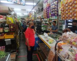 PEMANTAUAN PEMATUHAN PERINTAH KAWALAN PERGERAKAN DI PASARAYA, PASAR MINI, KEDAI RUNCIT