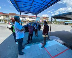 LAWATAN DATO BANDAR KE PASAR AMPANGAN