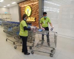 PEMANTAUAN PEMATUHAN PERINTAH KAWALAN PERGERAKAN DI PASARAYA, PASAR MINI, KEDAI RUNCIT