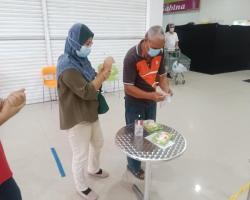 PEMANTAUAN PEMATUHAN PERINTAH KAWALAN PERGERAKAN DI PASARAYA, PASAR MINI, KEDAI RUNCIT