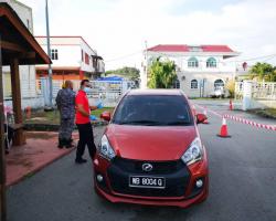 OPERASI PEMERIKSAAN SUHU & PEMATUHAN JARAK SOSIAL