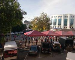 OPERASI PEMERIKSAAN SUHU & PEMATUHAN JARAK SOSIAL