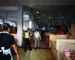 OPERASI PEMERIKSAAN SUHU & PEMATUHAN JARAK SOSIAL