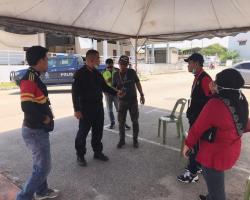 OPERASI PEMERIKSAAN SUHU & PEMATUHAN JARAK SOSIAL