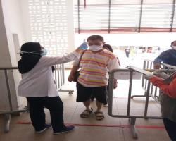 OPERASI PEMERIKSAAN SUHU & PEMATUHAN JARAK SOSIAL