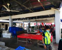 OPERASI PEMERIKSAAN SUHU & PEMATUHAN JARAK SOSIAL