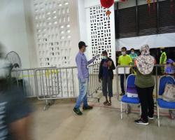 OPERASI PEMERIKSAAN SUHU & PEMATUHAN JARAK SOSIAL