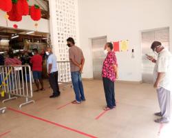 OPERASI PEMERIKSAAN SUHU & PEMATUHAN JARAK SOSIAL