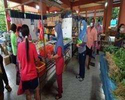 OPERASI PEMERIKSAAN SUHU & PEMATUHAN JARAK SOSIAL