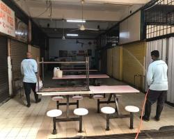 KERJA-KERJA PEMBERSIHAN GERAI 