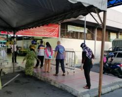 OPERASI PEMERIKSAAN SUHU & PEMATUHAN JARAK SOSIAL