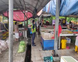 OPERASI PEMERIKSAAN SUHU & PEMATUHAN JARAK SOSIAL