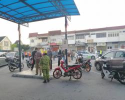 OPERASI PEMERIKSAAN SUHU & PEMATUHAN JARAK SOSIAL